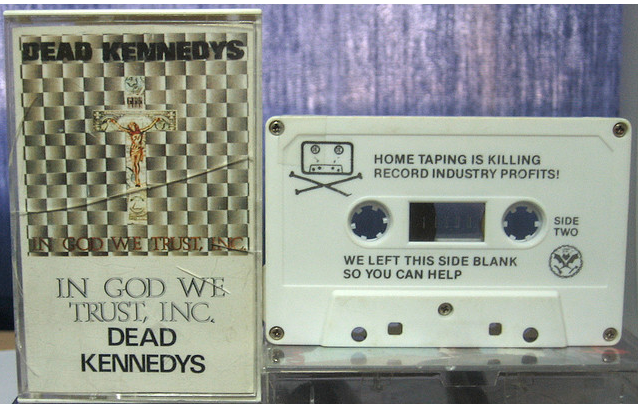 Home taping is killing record industry profits, we left this side blank so you could help.